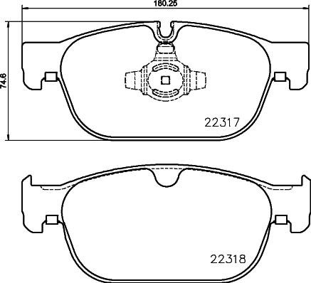 Brembo P 86 027 - Jarrupala, levyjarru inparts.fi