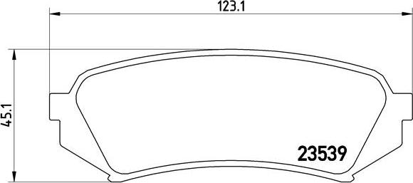 Brembo P 83 049 - Jarrupala, levyjarru inparts.fi