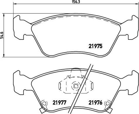 Brembo P 83 041 - Jarrupala, levyjarru inparts.fi