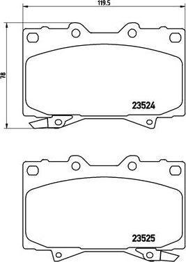 Brembo P 83 048 - Jarrupala, levyjarru inparts.fi