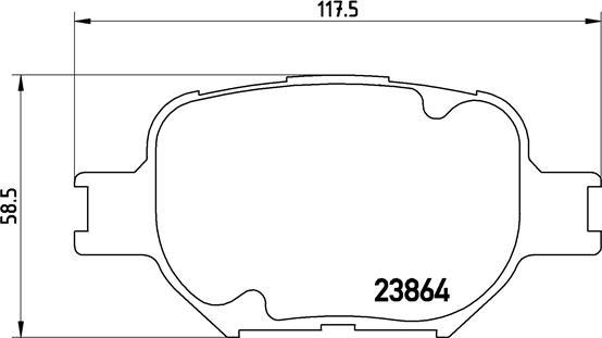 Brembo P 83 054 - Jarrupala, levyjarru inparts.fi