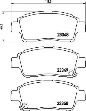 Brembo P 83 050 - Jarrupala, levyjarru inparts.fi