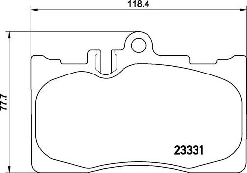 Brembo P 83 058 - Jarrupala, levyjarru inparts.fi