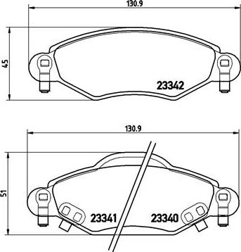 Brembo P 83 053 - Jarrupala, levyjarru inparts.fi