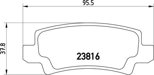 Brembo P 83 065 - Jarrupala, levyjarru inparts.fi