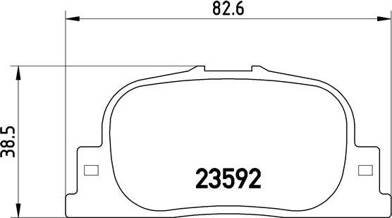 Brembo P 83 063 - Jarrupala, levyjarru inparts.fi