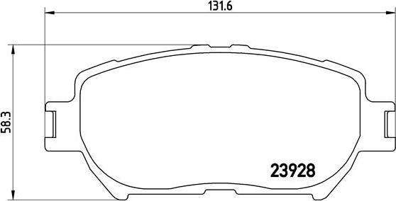 Brembo P 83 062 - Jarrupala, levyjarru inparts.fi