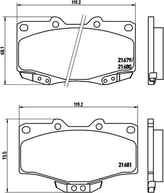 Brembo P 83 009 - Jarrupala, levyjarru inparts.fi