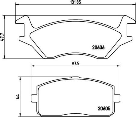 Brembo P 83 004 - Jarrupala, levyjarru inparts.fi