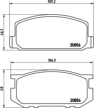 Brembo P 83 005 - Jarrupala, levyjarru inparts.fi