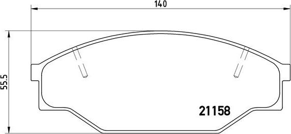 Brembo P 83 013 - Jarrupala, levyjarru inparts.fi