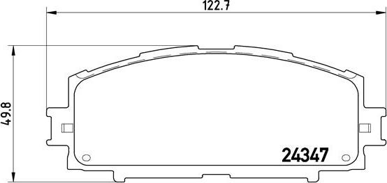 Brembo P 83 086 - Jarrupala, levyjarru inparts.fi