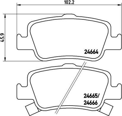 Brembo P 83 080X - Jarrupala, levyjarru inparts.fi