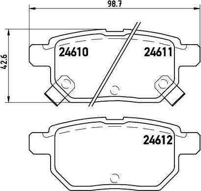 Brembo P 83 083 - Jarrupala, levyjarru inparts.fi