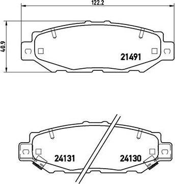 Brembo P 83 038 - Jarrupala, levyjarru inparts.fi