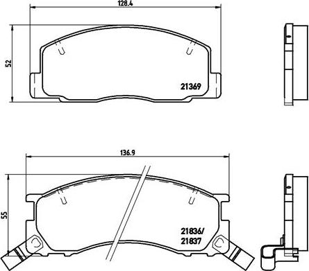 Brembo P 83 029 - Jarrupala, levyjarru inparts.fi