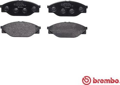 Brembo P 83 023 - Jarrupala, levyjarru inparts.fi