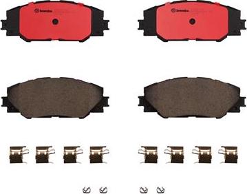 Brembo P83071N - Jarrupala, levyjarru inparts.fi