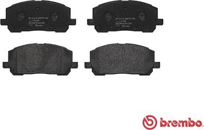 Brembo P 83 078 - Jarrupala, levyjarru inparts.fi