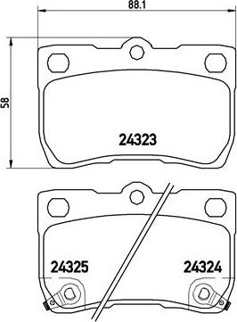 Brembo P 83 073 - Jarrupala, levyjarru inparts.fi