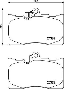 Brembo P 83 072 - Jarrupala, levyjarru inparts.fi