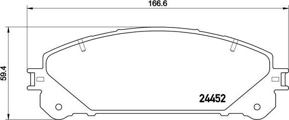 Brembo P 83 145 - Jarrupala, levyjarru inparts.fi