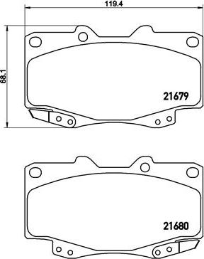 Brembo P 83 151 - Jarrupala, levyjarru inparts.fi