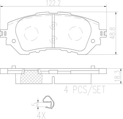 Brembo P 83 165 - Jarrupala, levyjarru inparts.fi