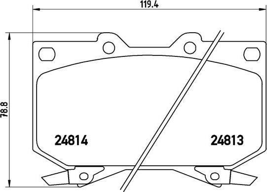 Brembo P 83 108 - Jarrupala, levyjarru inparts.fi