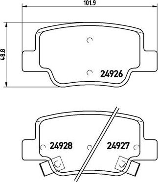 Brembo P 83 114 - Jarrupala, levyjarru inparts.fi