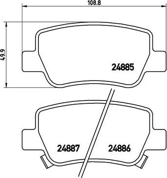 Brembo P 83 112 - Jarrupala, levyjarru inparts.fi