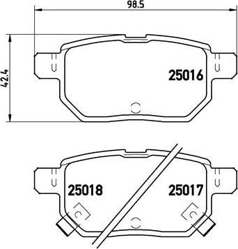 Brembo P 83 133 - Jarrupala, levyjarru inparts.fi