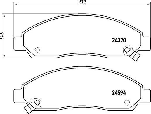 Brembo P 34 005 - Jarrupala, levyjarru inparts.fi