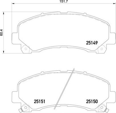 Brembo P 34 007 - Jarrupala, levyjarru inparts.fi