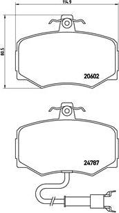 Brembo P 36 009 - Jarrupala, levyjarru inparts.fi