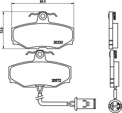 Brembo P 36 006 - Jarrupala, levyjarru inparts.fi