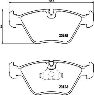 Brembo P 36 007 - Jarrupala, levyjarru inparts.fi