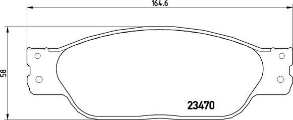 Brembo P 36 016 - Jarrupala, levyjarru inparts.fi