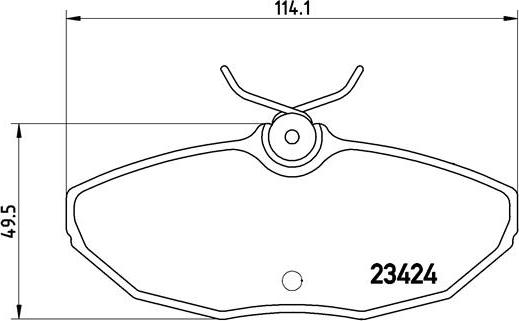 Brembo P 36 013 - Jarrupala, levyjarru inparts.fi