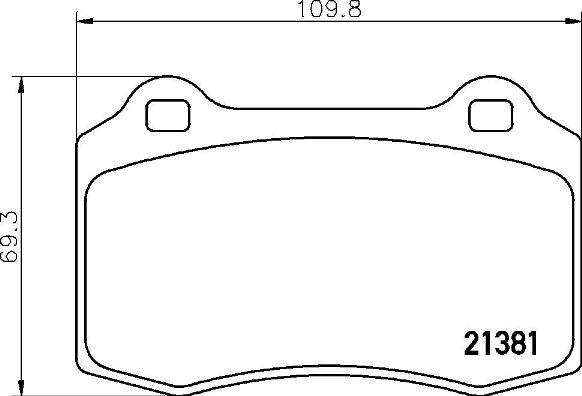 Brembo P 36 020 - Jarrupala, levyjarru inparts.fi