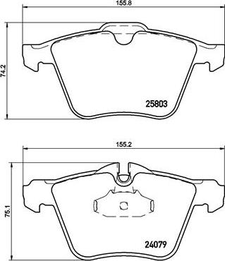 Brembo P 36 028 - Jarrupala, levyjarru inparts.fi