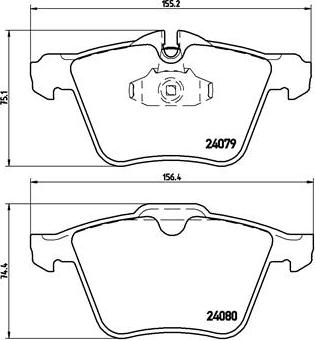 Brembo P 36 027 - Jarrupala, levyjarru inparts.fi