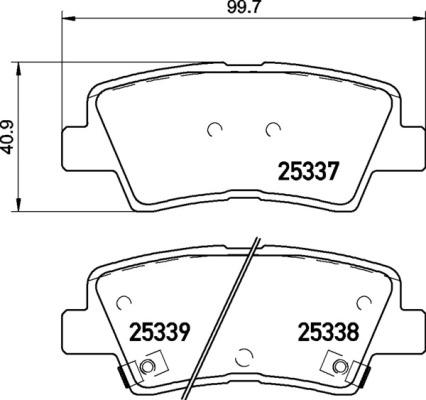 Brembo P 30 094X - Jarrupala, levyjarru inparts.fi