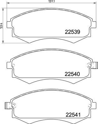 Brembo P 30 097 - Jarrupala, levyjarru inparts.fi