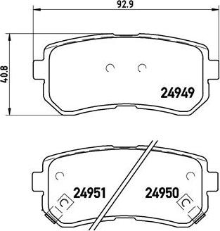 Brembo P 30 046 - Jarrupala, levyjarru inparts.fi