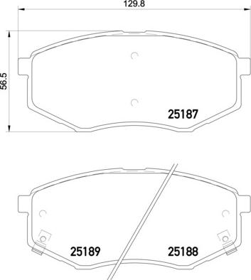 Brembo P 30 055 - Jarrupala, levyjarru inparts.fi