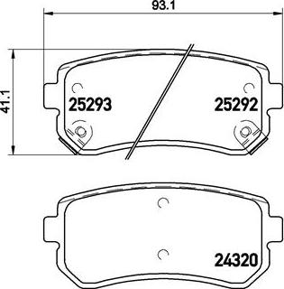 Brembo P 30 051X - Jarrupala, levyjarru inparts.fi