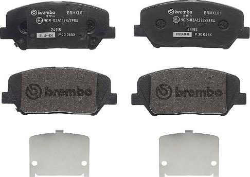 Brembo P 30 065X - Jarrupala, levyjarru inparts.fi