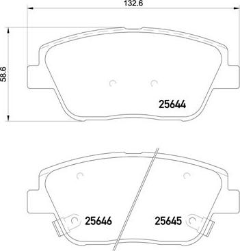 Brembo P 30 066 - Jarrupala, levyjarru inparts.fi