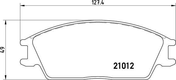 Brembo P 30 001 - Jarrupala, levyjarru inparts.fi